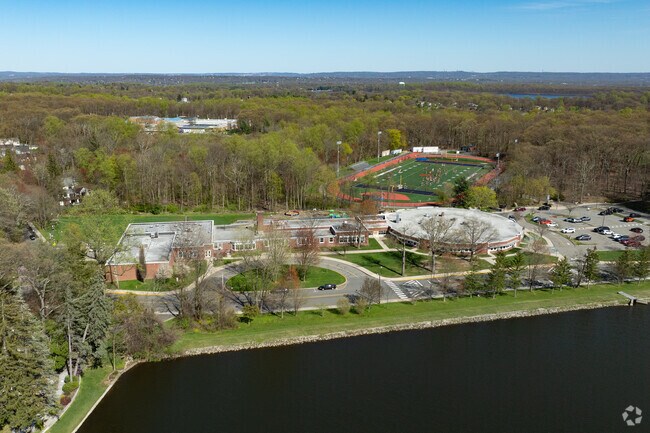 Wildwood Elementary School sits right on Wildwood Lake in Mountain Lakes.