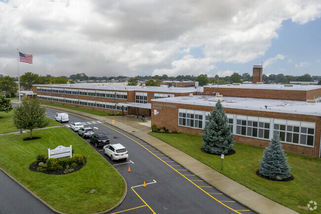 Michael F. Stokes School in Levittown has 480 students in grades 2-4 with a ratio of 12 to 1.