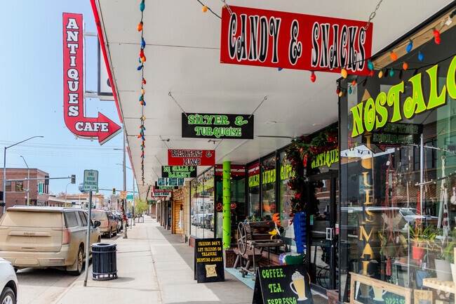 Miles City is marked by fun and unique stores like Antiques Cafe.
