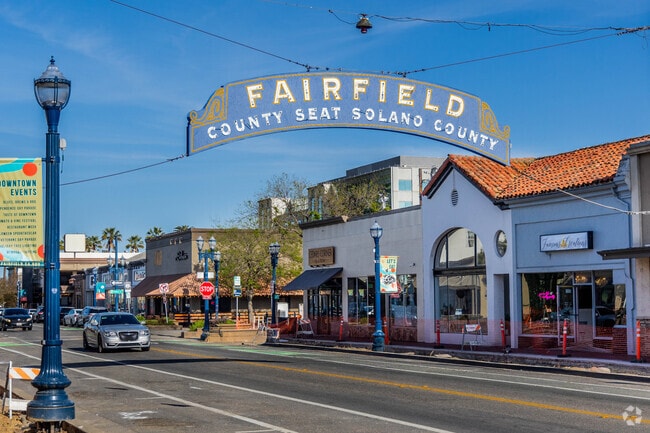 Downtown Fairfield is just moments away from Rancho Solano.