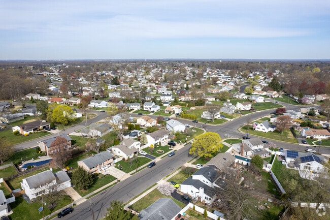Hamilton Square Neighborhood Aerial