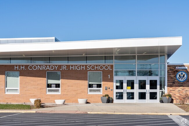 H.H. Conrady Jr. High School has an overall Niche grade of A.