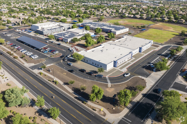 In Gilbert, Chaparral Elementary School was completed in August 2007,
