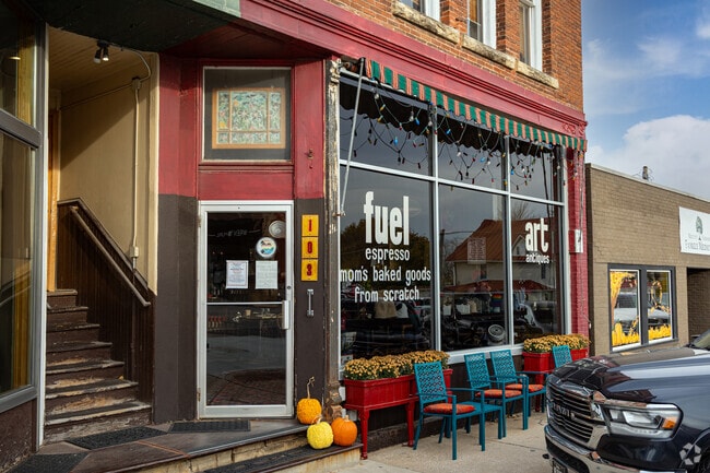 Fuel Coffee Shop on 1st Street is a cozy shop to enjoy a warm drink in Mount Vernon.