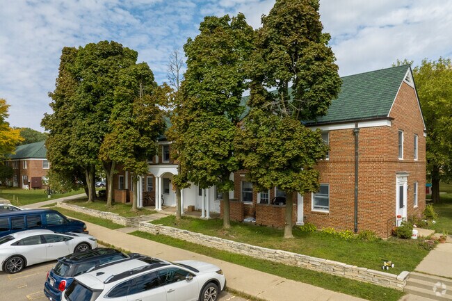 University Houses Community offers UWM housing on the west edge of Eagle Heights Assembly.
