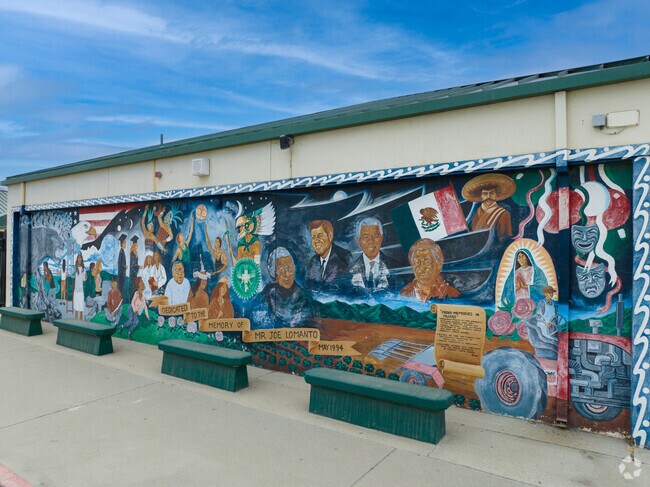 Inspiring minds at Pajaro Middle School through vibrant colors and creativity.