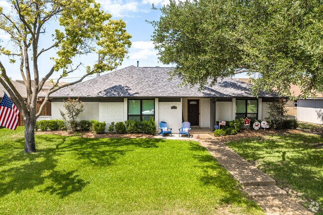You can find many ranch style houses that feature low-pitched roofs in The Reservation.