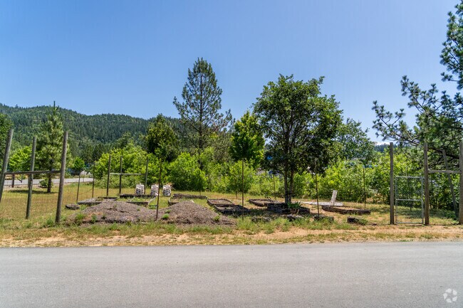 Southern Oregon Success Academy in Cave Junction has a garden for students.