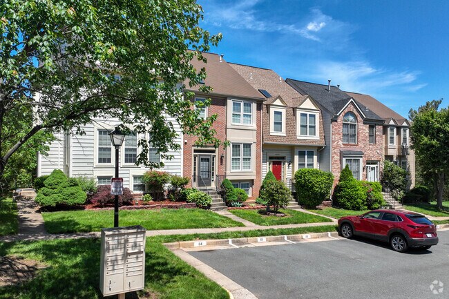 Inviting townhomes are throughout Sterling neighborhood.