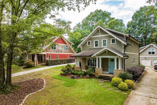 The Scottdale neighborhood has unique housing options.