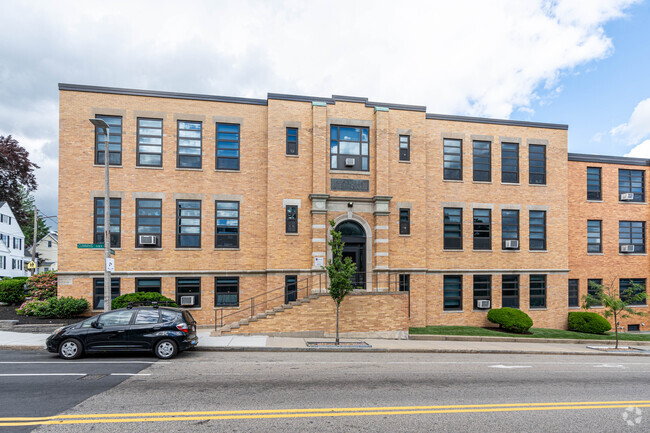 St. Clare high school is located in the Roslindale neighborhood.