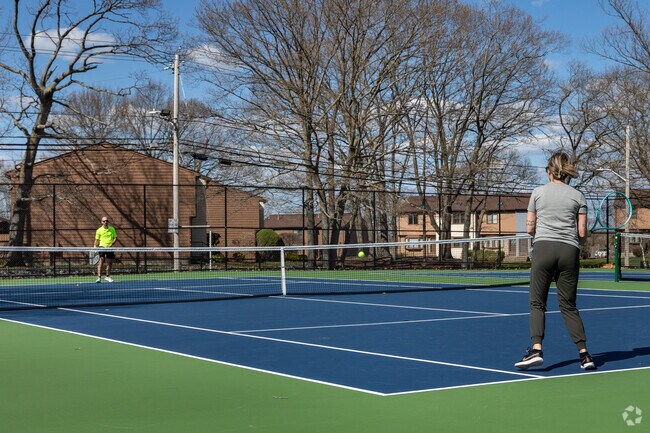 Residents can play a round of tennis at Fairlawn Veterans Memorial Park in Woodlawn.