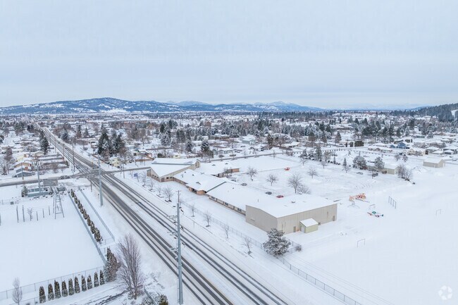 Spokane Valley Adventist School is located off of a main arterial road.