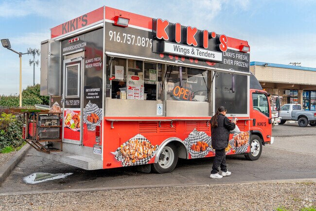 Kiki's food truck is known for its tasty chicken tenders and wings.