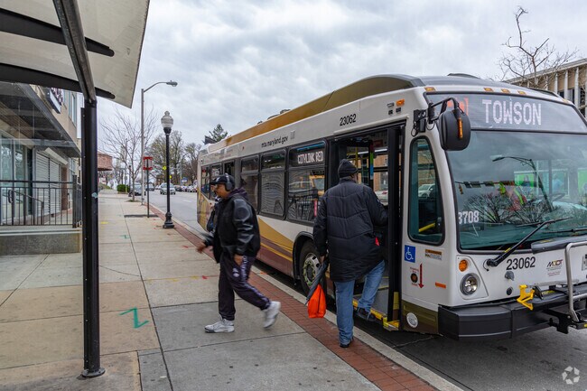 For those using public transport, there are many bus stops along York Road & Belevedere Ave.