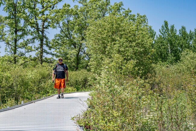 Cherokee Marsh's North Unit in Cherokee Marsh Conservation Area is full of miles of trails.