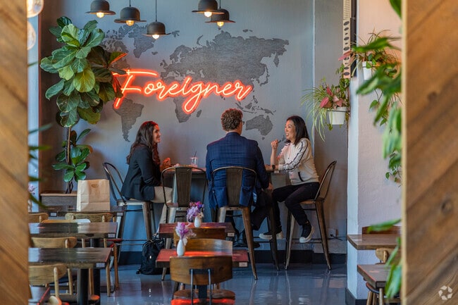 Baywood-Aragon's Foreigner restaurant sells delicious lunch and breakfast options.