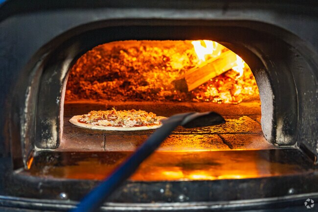 Residents of Farmers Loop can head over to The Hungry Robot for delicious wood fired pizzas.