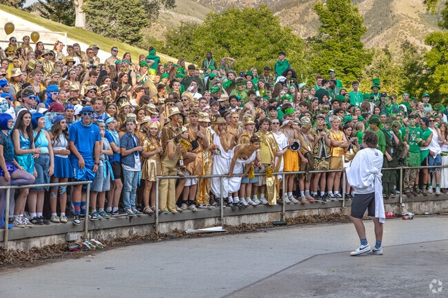 Hyrum is near Utah State University.