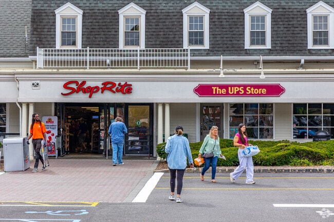 Harding residents can drive to the nearby ShopRite in Chatham, just outside of town, to shop for groceries.