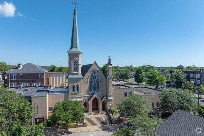 St. James Lutheran is a Private Pre-K Elementary school has a church for the community to enjoy.