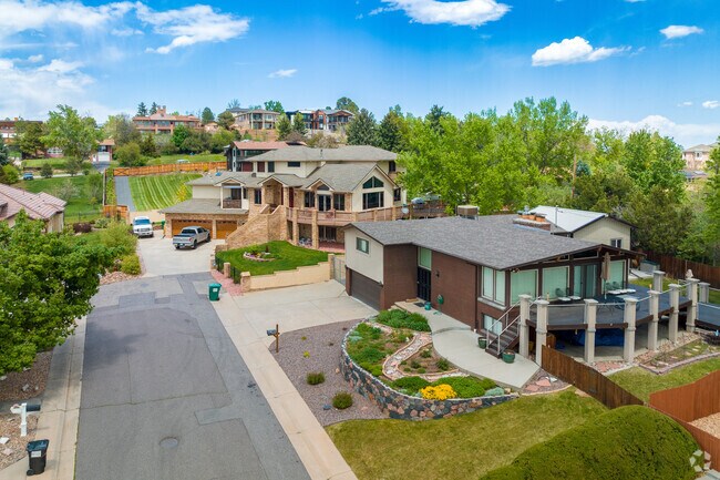 As you get to higher ground in Scenic Heights, you'll find larger contemporary homes.