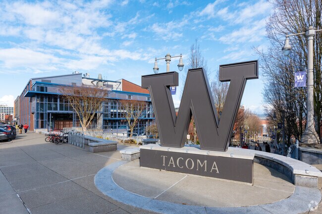Stroll the campus of the University of Washington - Tacoma in Downtown Tacoma.