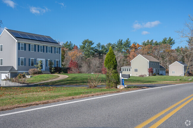 Colonial homes stand side by side on large lots in Halifax.