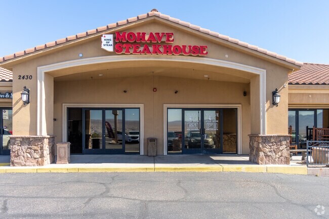 Enjoy a premier dining experience at Mohave Steakhouse, Fox Creek.