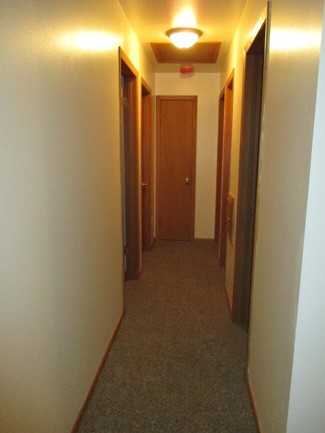 Hallway and hallway closet