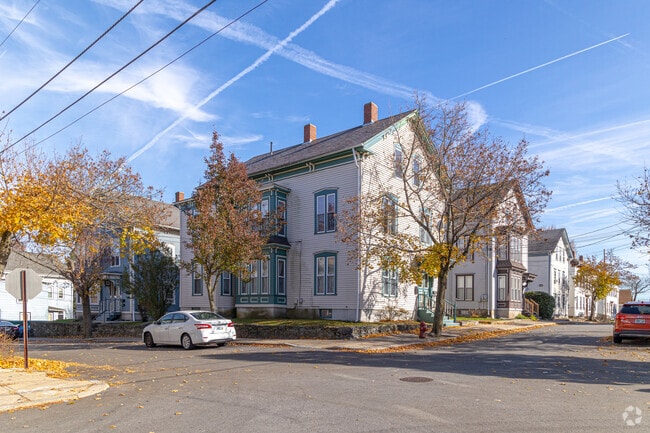 Downtown Woonsocket is a nice mix of older and newer homes.