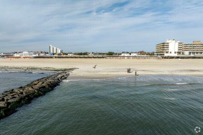 Residents can stroll along miles of clean and pristine beaches on Atlantic Beach's ocean coast.