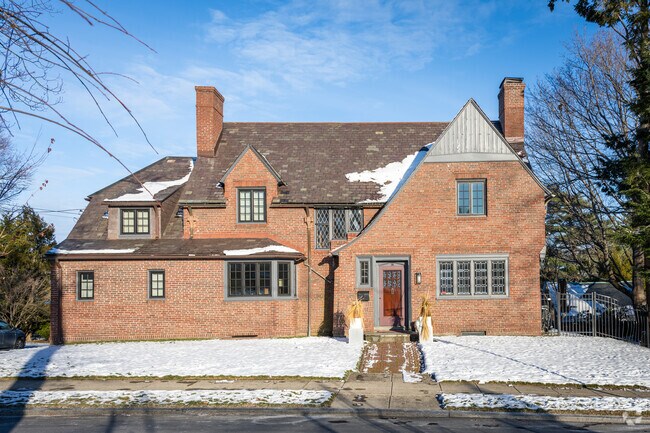 College Hill features gorgeous colonial revival homes, rich in history and charm.