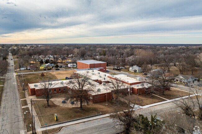 The Jefferson Elementary School campus is located in northeast Joplin.