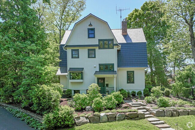 Dutch Colonials such as this home are very prevalent in the Woodcrest Heights neighborhood.