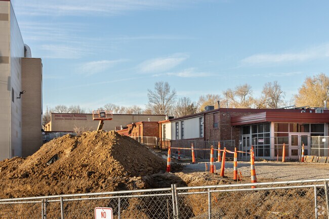 Fox Middle School is under a major renovation.