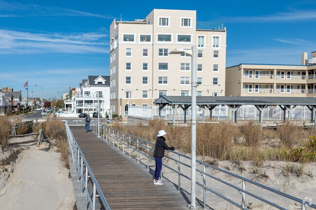 Locals in Margate City can take a walk on the boardwalk everyday.
