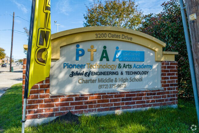 Pioneer Technology Academy in the Casa Terrace neighborhood of Mesquite, TX.