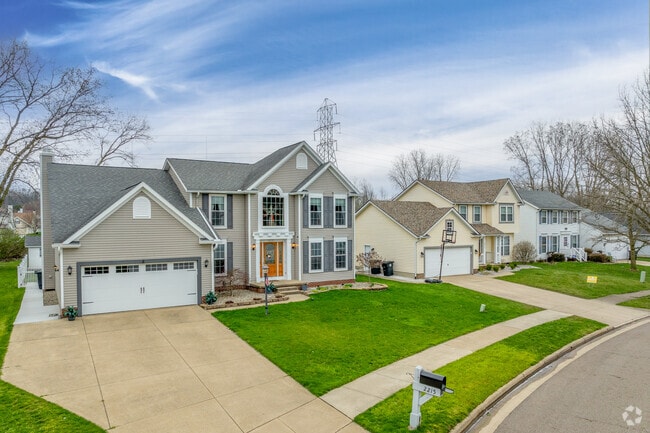 There is a wide variety of home styles in Coventry Crossing.