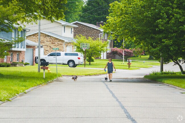 Washington walkers enjoy the safe streets with furry friends.