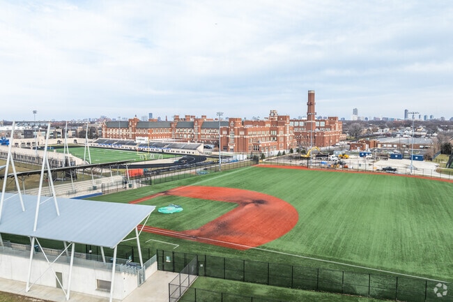 Lane Tech College Prep High School has a large variety of athletics and activities for students.