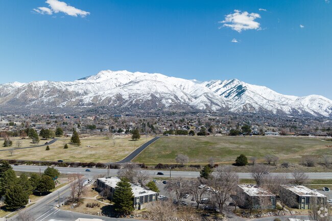 Birdseye View of Lindquist Washington Heights Memorial Park Cemetery.  Washington Terrace, UT 84405