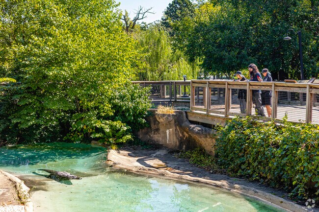 Exotic wildlife abounds at the Potawatomi Zoo in the southeast corner of Sunnymede.