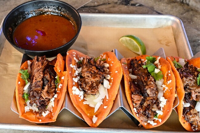 Quesa Birria is a local favorite at Table & Tap located in Westgate.