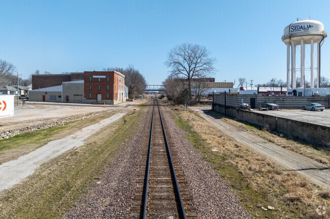 Sedalia blossomed in the 19th century because of its points along two railroad lines that are still in use today.