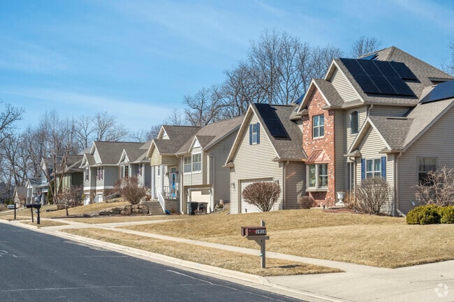 Someo of Stoughton's newer housing developments like the Meadows at Kettle Park West contain large builds with a suburban feel.