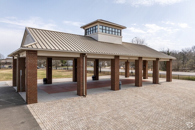 The Market Park Pavilion hosts the Athens Farmers Market as well as several events throughout the year.