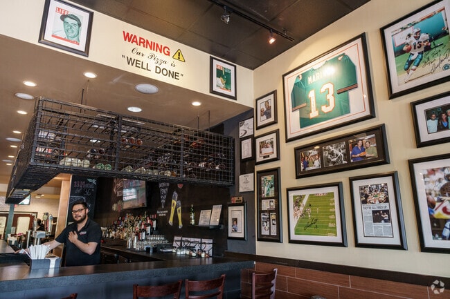 Dan Marino was an original investor in Anthony's Coal Fired Pizza in Radnor.