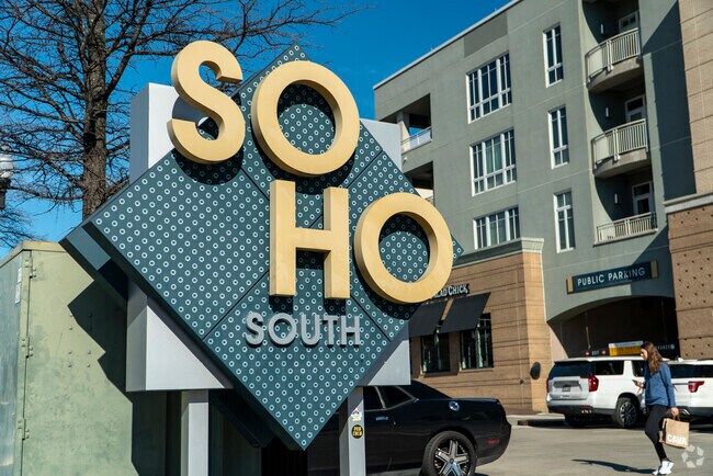 SoHo in Homewood, Alabama offers many retail and dining options for locals.