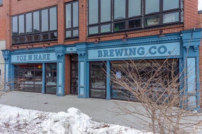 Fox N Hare Brewing Company is a great option for dinner and drinks in nearby Port Jervis.